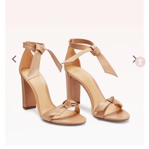 Alexandre Birman Clarita Block 90 Nude Heels